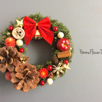 再販 可愛いクリスマス  シルバースター クリスマスリースコンテストグランプリ受賞作家