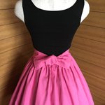 ✴︎ベリーピンク✴︎オックス ボリュームスカート(結びベルト付き)✴︎