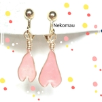 桜のはなびらイヤリング(ピアス)