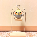 【Kanon様オーダー】オカメインコのゆらゆらブランコ