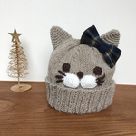 とっても猫が好き♡ニット帽子【2点限定】※色違い販売です