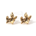 ERG-214-MG【2個入り】フラワーピアス,Flower Ear post/ 11mm x 12mm