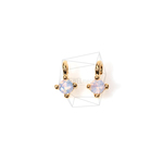 PDT-836-G【4個入り】ピンクCZストーンペンダント,Pink CZ Stone Pendant