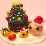 モルモット粘土☆クリスマスツリー