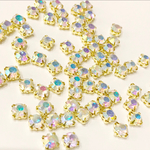 45粒 5mm A級品台座付きビジュー