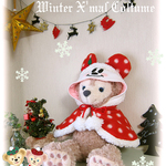 シェリーメイ*ダッフィー♪★クリスマス★スノーミニー ケープ♪Ｓサイズ