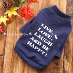 ★オーダー★シンプル長袖Ｔシャツ なす紺