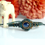 solid bracelet / kyanite