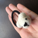 シロクマヘアゴム