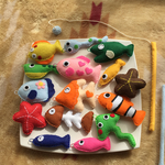 フェルトの魚つりセット