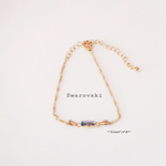 Swarovski サファイアのブレスレット