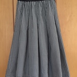 千鳥柄大人用スカート