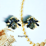 受注制作Butterfly Bijou イヤリング/ピアス(Vanilla)