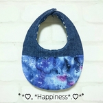 emmanuelll様専用☆*.+ﾟサーカス柄に星柄のリバーシブルベビースタイ☆*.+ﾟ