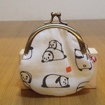 まった～リ　パンダさんのガマ口（小さな鈴付き）「丸」☆