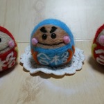 ＊羊毛フェルト＊　受験生応援！！　合格だるま