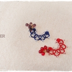 はんなり/Tatting lace ear cuff(和装用片耳イヤリング)