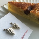 レモンクリームパイ・ケーキ🍰（ピアス・イヤリング）