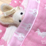 🐇　6重ガーゼケット　🐇