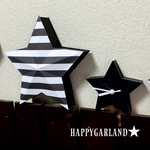 モノトーンボーダーSTAR