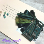 コンチェルト♪リボンバレッタ  **冬のGreen**
