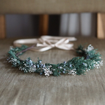 BOHO wedding' natural flower crown