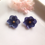 ひとひらあじさいのピアス&イヤリング