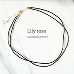 品質に自信。大人女子❤レザーチョーカー 