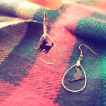 【再販】黒猫ピアス