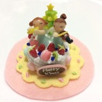  ちいさなちいさな クリスマスケーキ (ライトピンク)