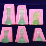 シリコンモールド チェス 6pcセット