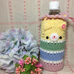【再販×3☆】ダスティパステルカラフルネコちゃんのペットボトルケース②☆