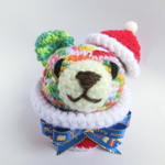 カップガチャクマさん（C）～クリスマスバージョン