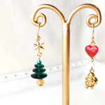 限定【クリスマスの贈り物】ピアス、イヤリング