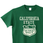 カリフォルニア•ステイト　カレッジ　　150.160.（女性M.L） S～XL　Tシャツ【受注生産品】