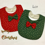 クリスマス☃️キラキラ輝く✨ぷっくりスタイ✩⃛オプションで羽付き