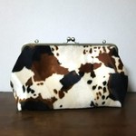 ＊T様オーダー＊長財布もそのまま入る横長ショルダー（ホルスタイン）