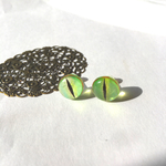 すいこまれる瞳のピアス