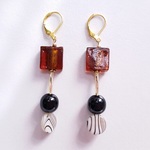 square brown Beads