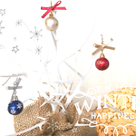 【再販】クリスマスオーナメントのピアスorイヤリング(３色)