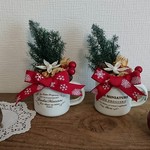 【ワンコインセール】小さなブリキのクリスマスカップ♡