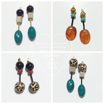 デザインピアス,アクリル,ヴィンテージ,レオパード,べっこうetc...