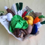 フェルトままごと　北海道のフレッシュ野菜セット 