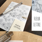 FLEUR  LETTRE