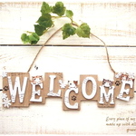 ＊インテリア雑貨（WELCOME）