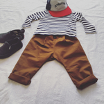 おむつkidsのプチサルエルパンツ