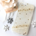 再販＊受注製作 雪柄iPhone6ソフトケース