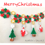 Happy Merry Christmas ガーランド 2016
