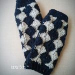 送料無料!thanks♡×100!!flower afghan crochetハンドウォーマー＊