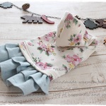 犬服　ＳＳ　watercolor flower ＳＫ付